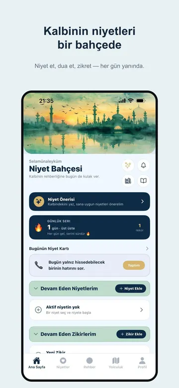 Niyet Bahçesi — 1